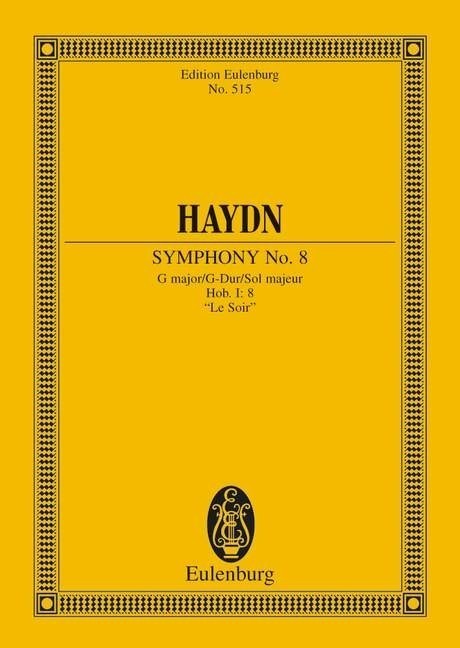 Haydn: Symphony No. 8 G major Hob. I: 8 (Study Score) published by Eulenburg